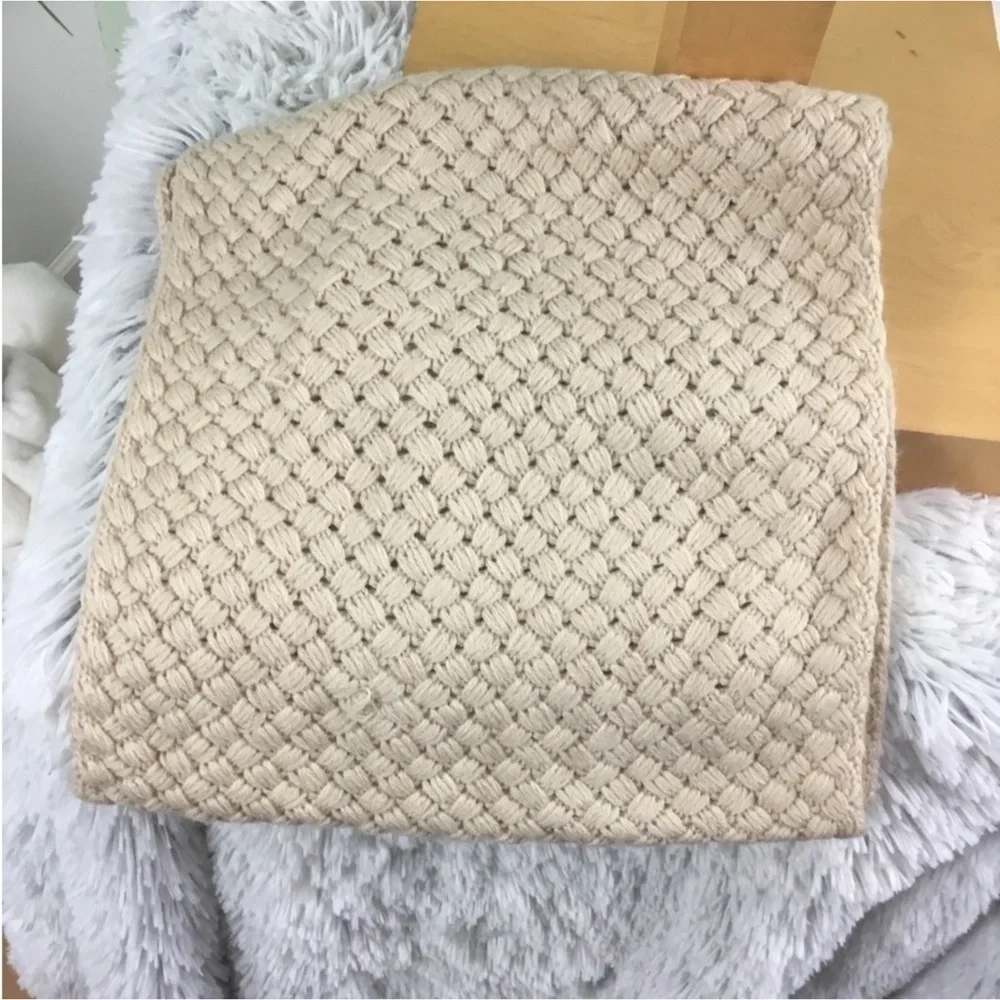 Deb basket weave style tan infinity scarf Woman’s One Size Fits Most